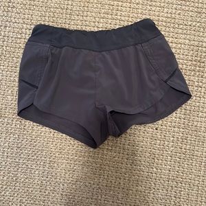 Gray athleta girl shorts